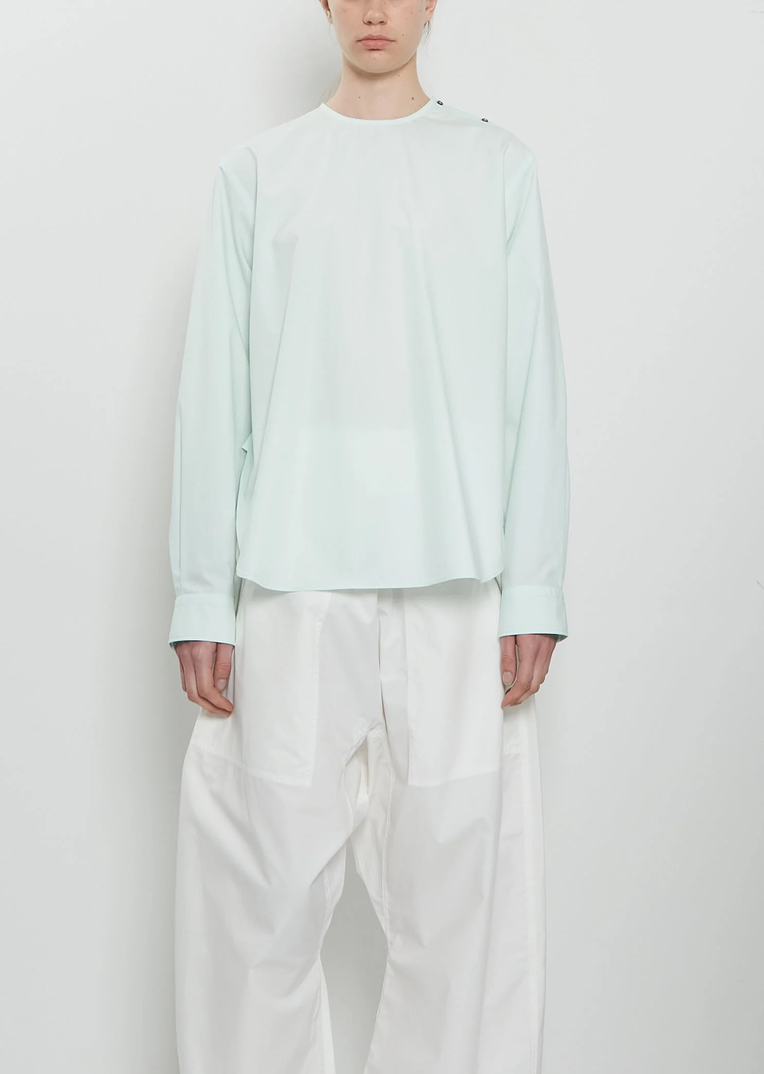 Barel Cotton Pullover Shirt - 1