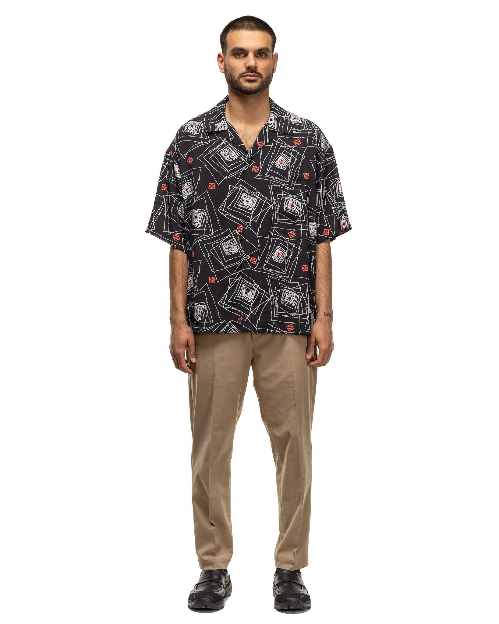 NEIGHBORHOOD Geometric Hawaiian Shirt SS Black | havenshop 
