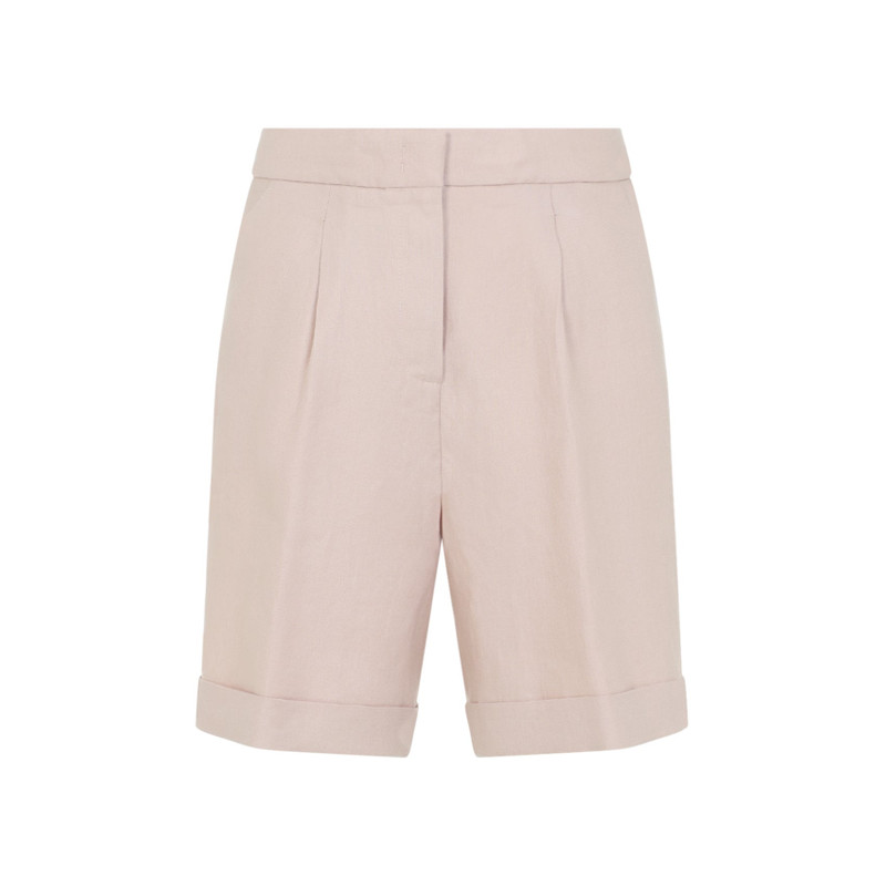 Peserico Linen Bermuda Women 1
