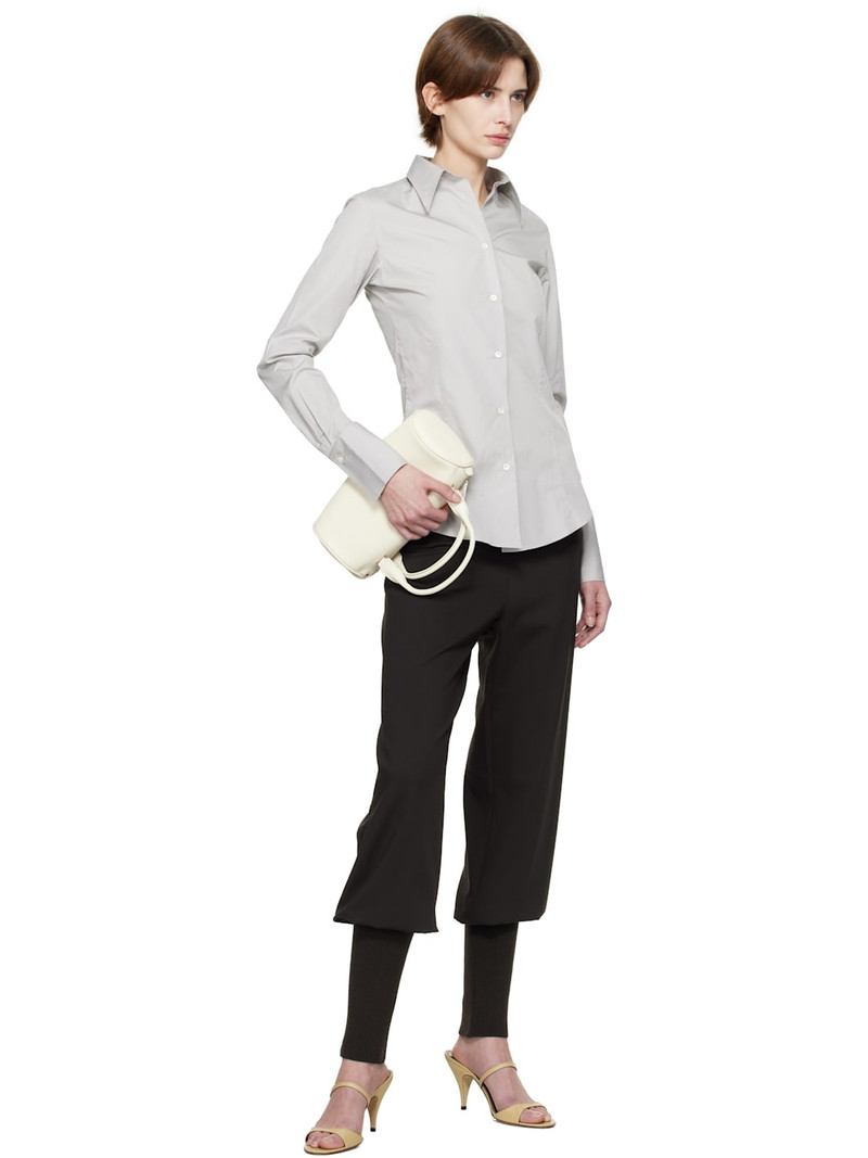 FLORE FLORE Gray Giulia Shirt outlook