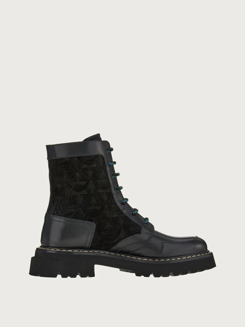 COMBAT BOOT WITH GANCINI ORNAMENT 1