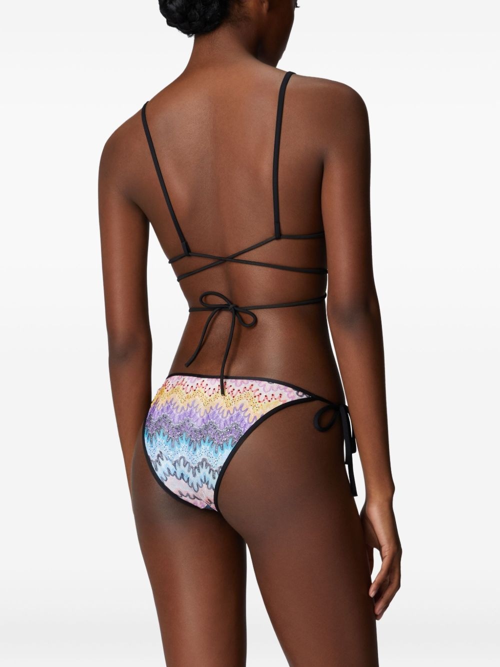 zigzag-pattern bikini - 3
