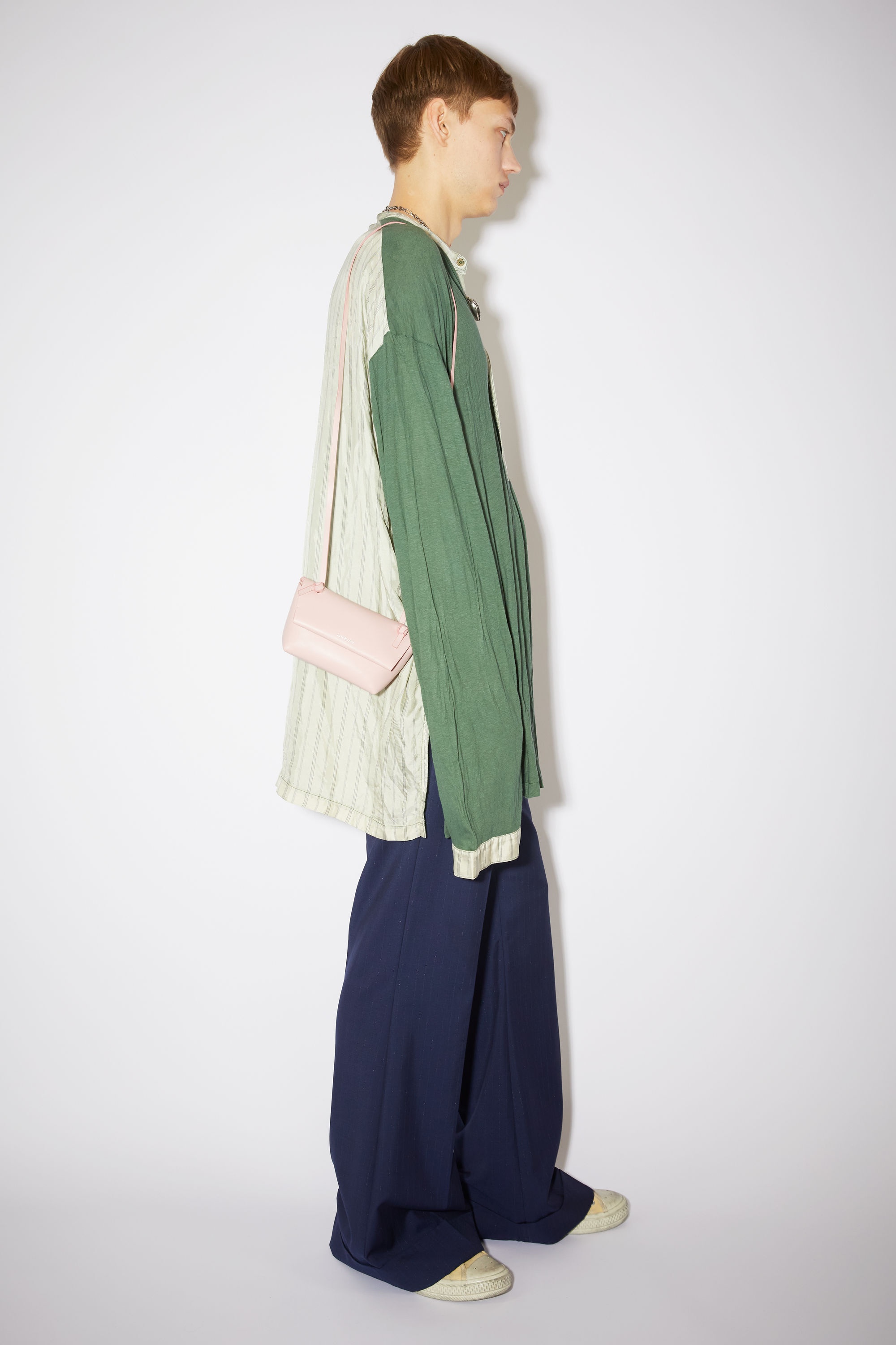 Mini shoulder bag  - Powder pink - 5