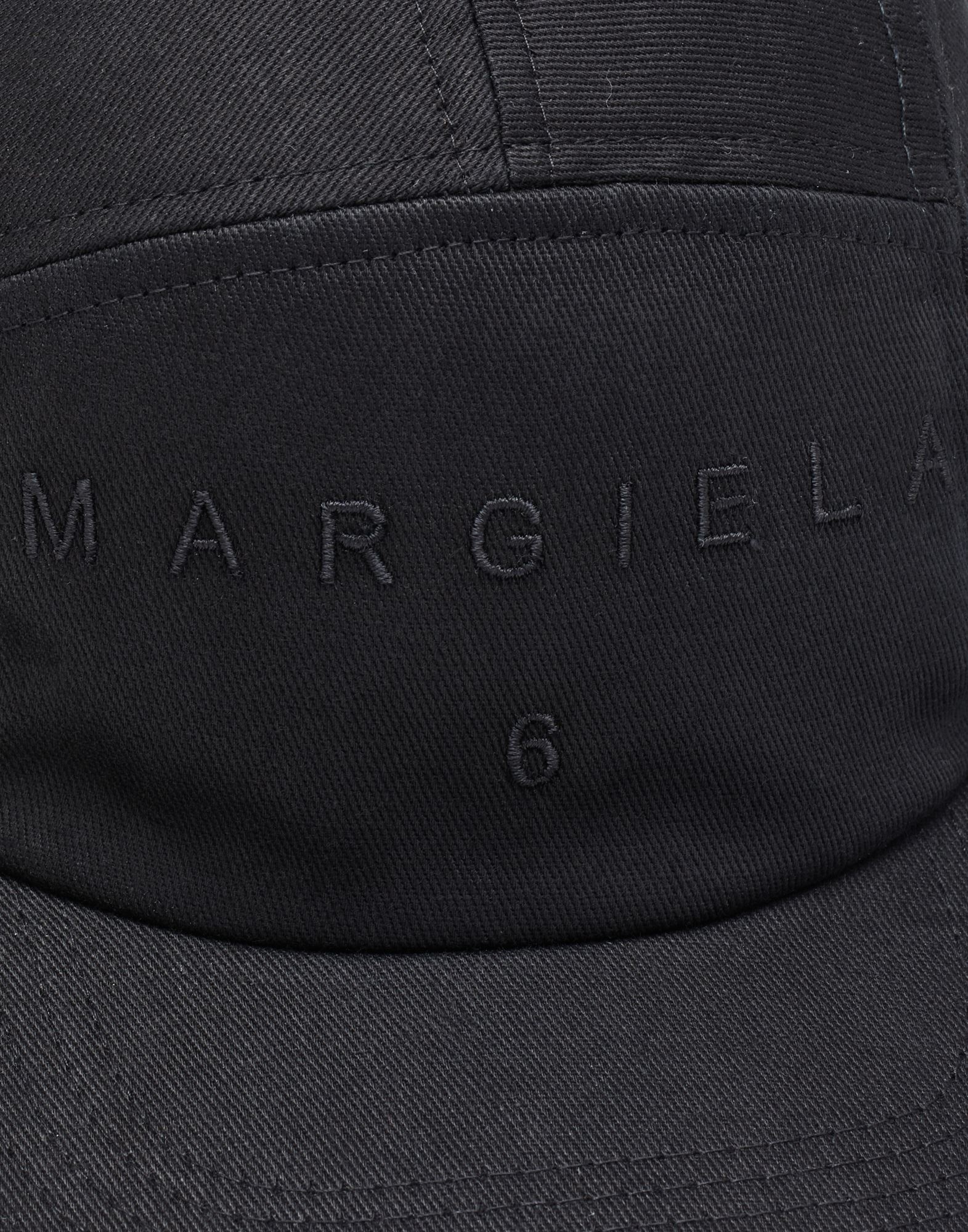 Margiela 6 logo cap - 3