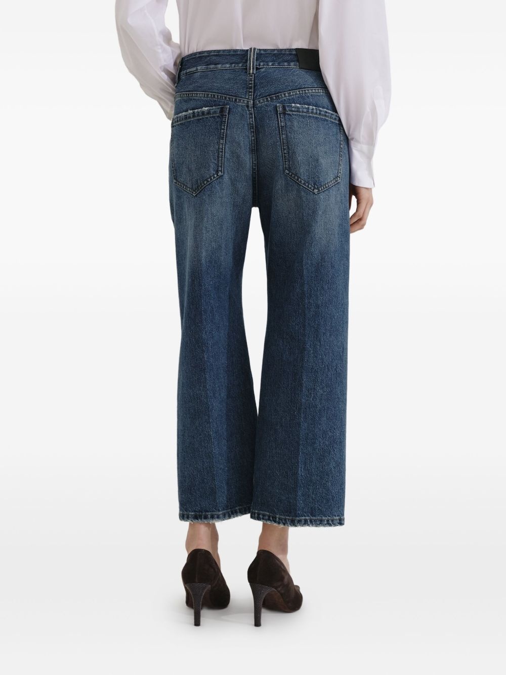 cropped jeans - 4