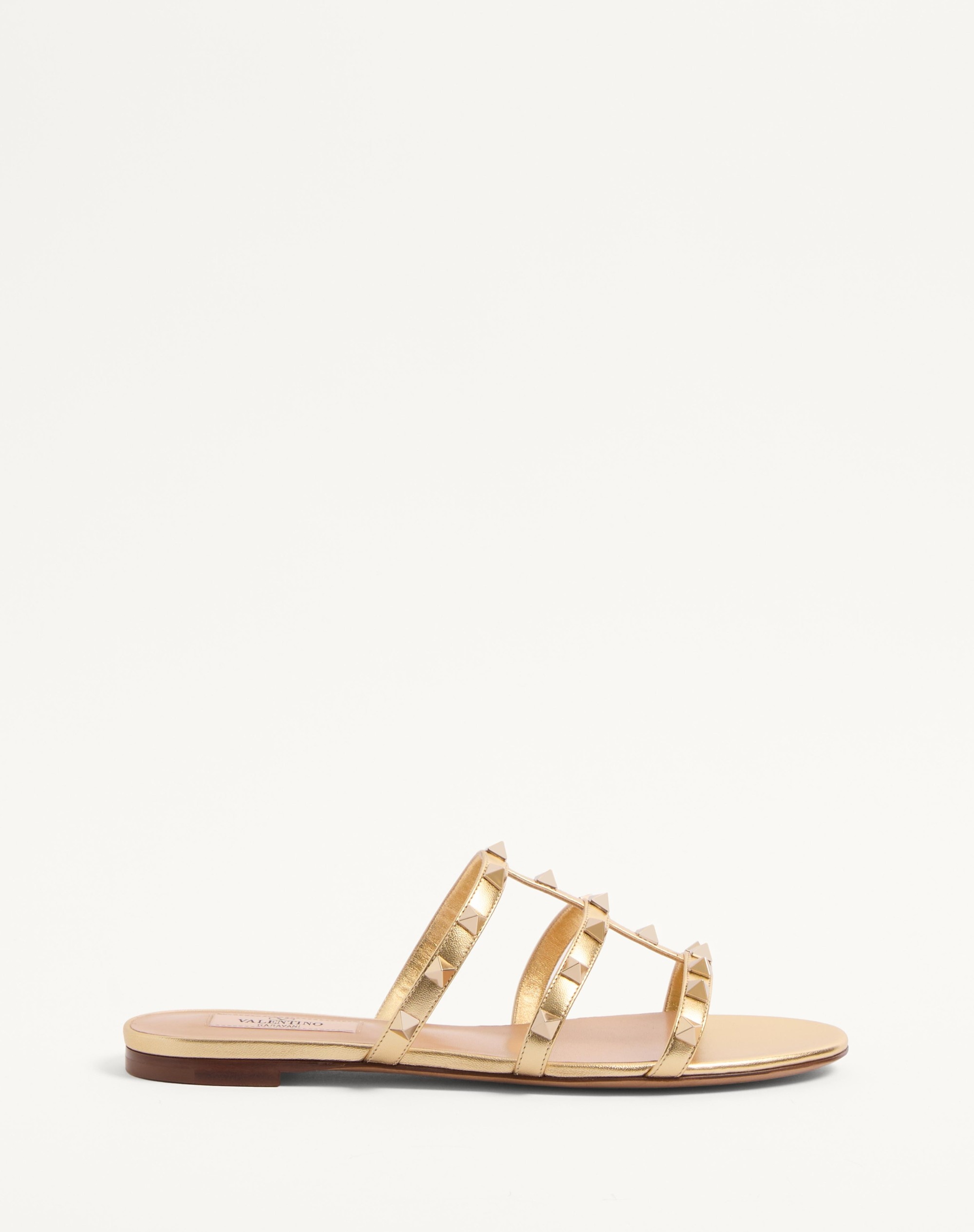 サンダル VALENTINO SLIPPER (6Y2S0J88RIQ RHJ) Rockstud Rubber Slipper for Woman in Black | Valentino PL