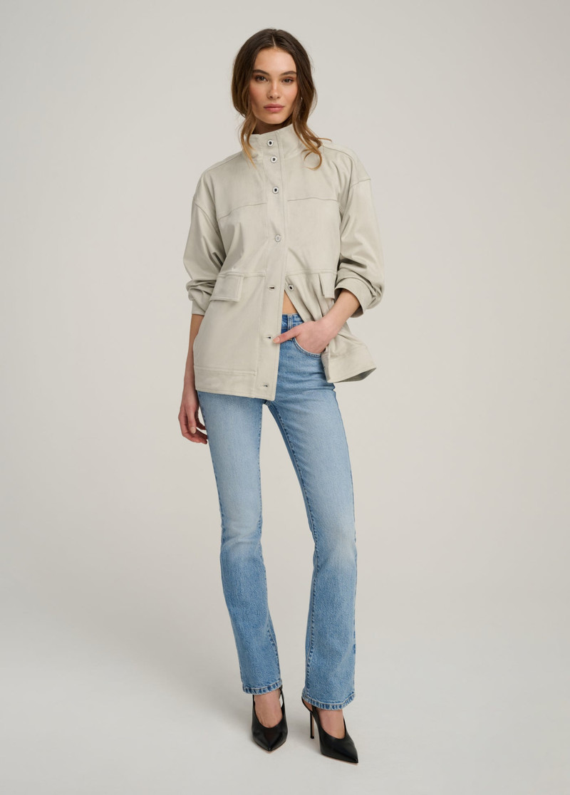 THE VEGAN SUEDE MARGOT JACKET 3