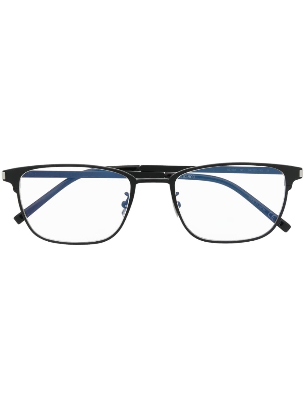 square-frame glasses - 1