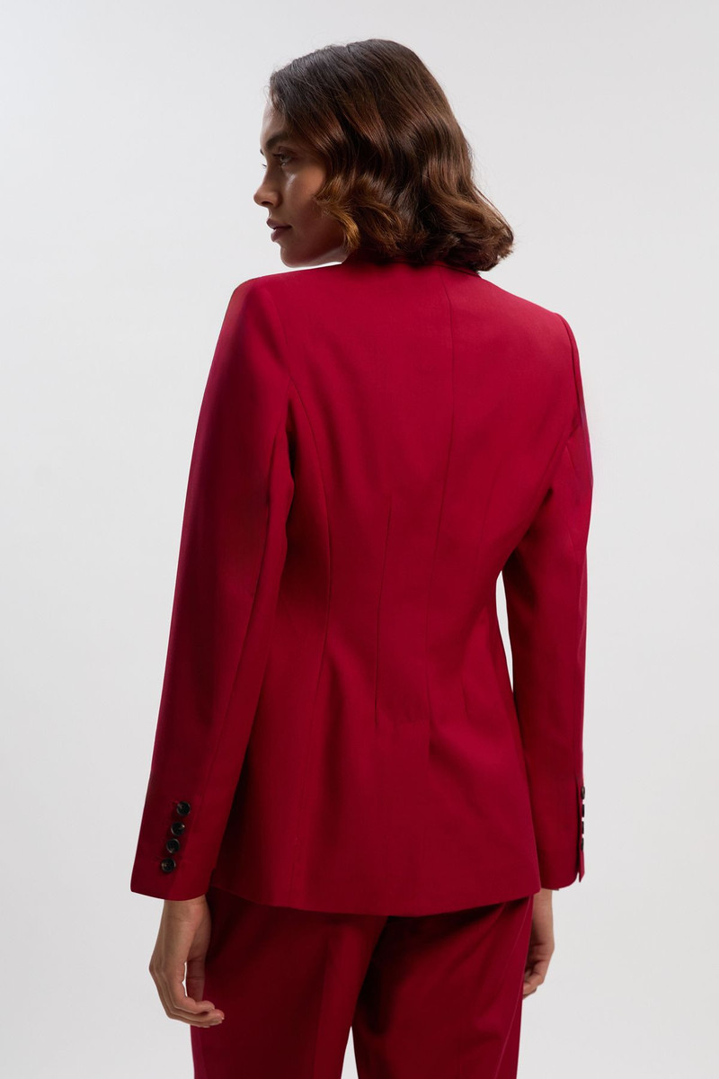 Polished Double Breasted Tailored Blazer 6