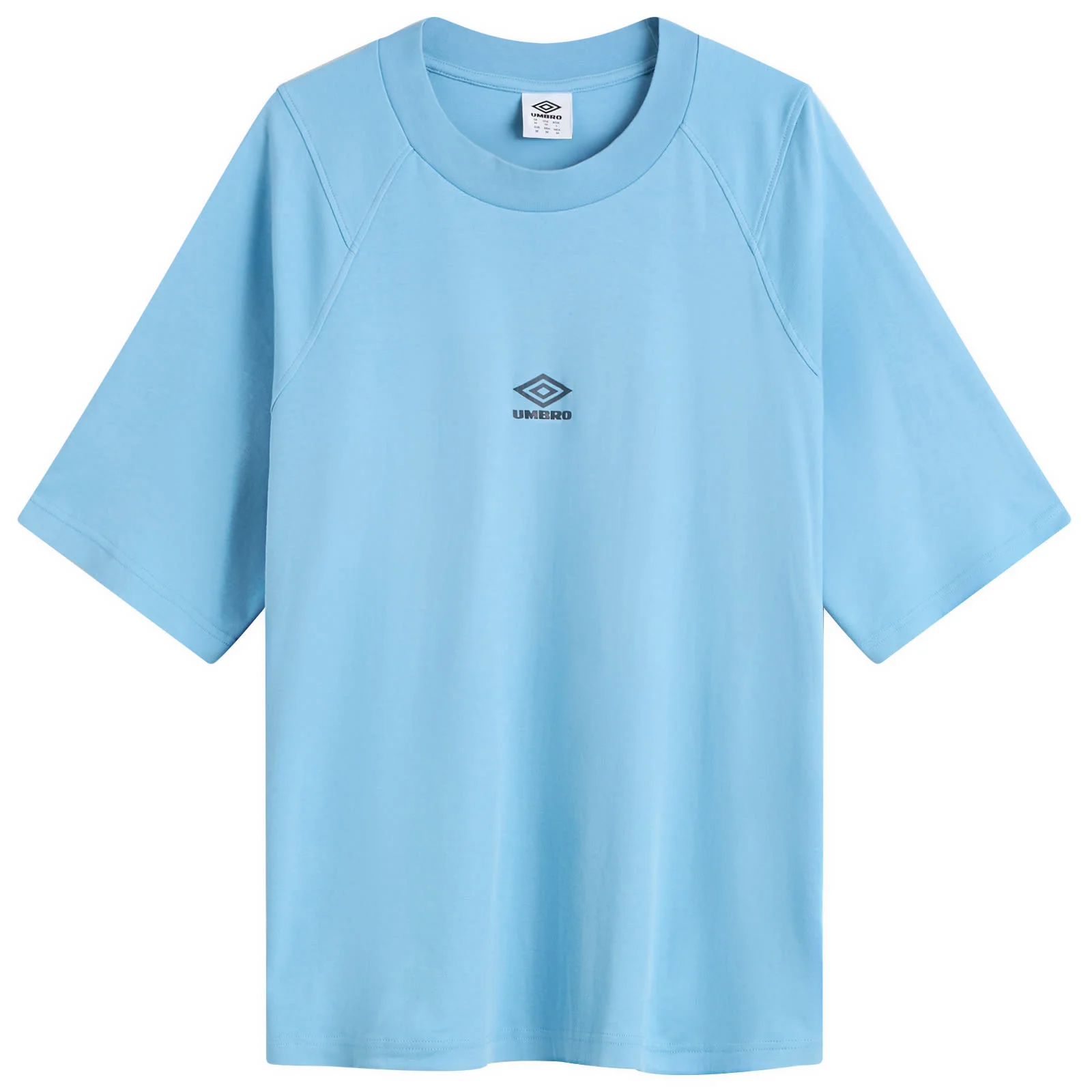 Umbro Washed High Neck Boxy T-Shirt - 1