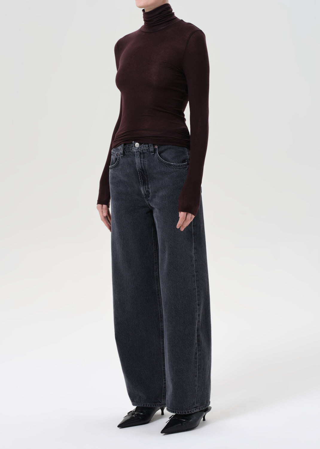 PASCALE TURTLENECK IN ROOT - 5
