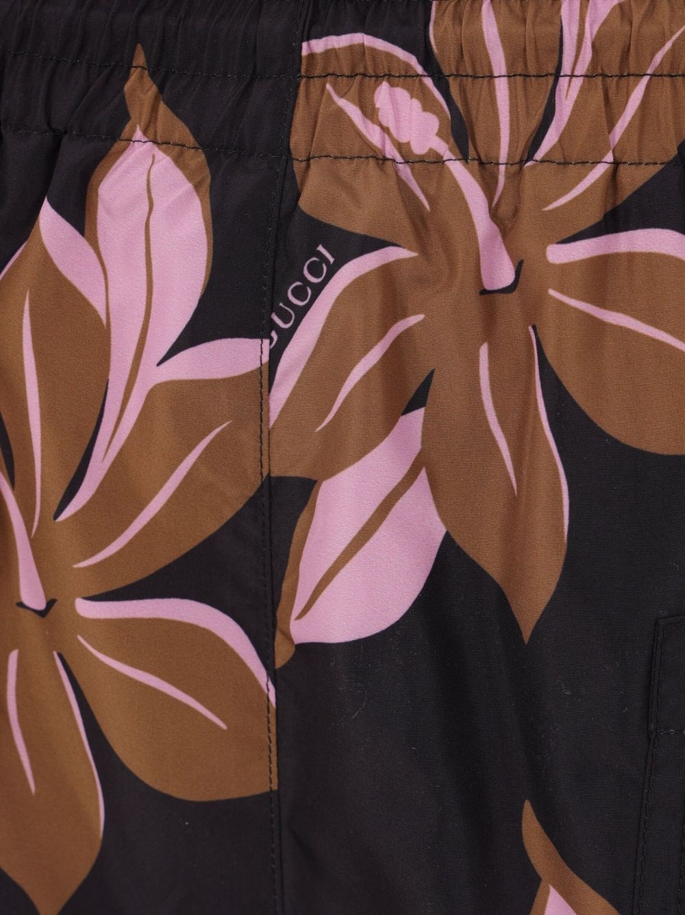 floral drawstring swim shorts - 3