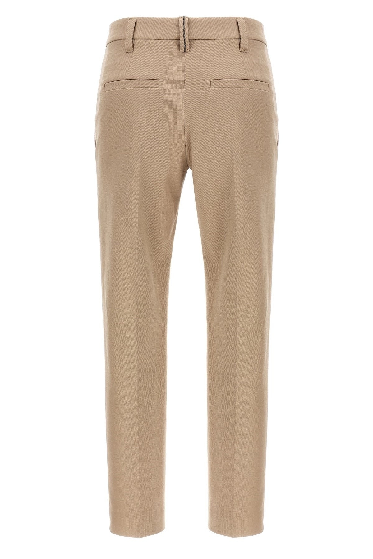Brunello Cucinelli Women Monile Cotton Pants - 2