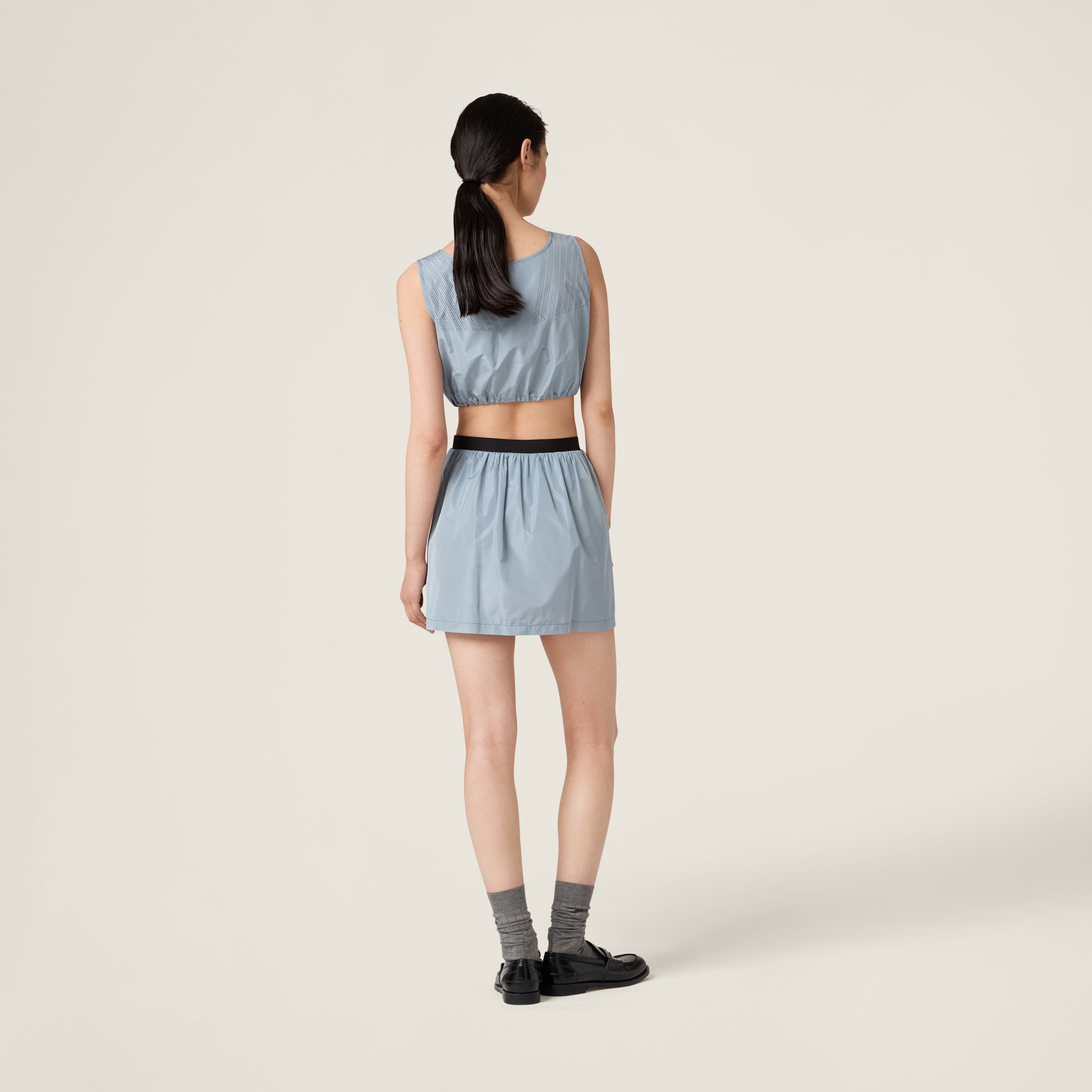 Technical silk top - 3
