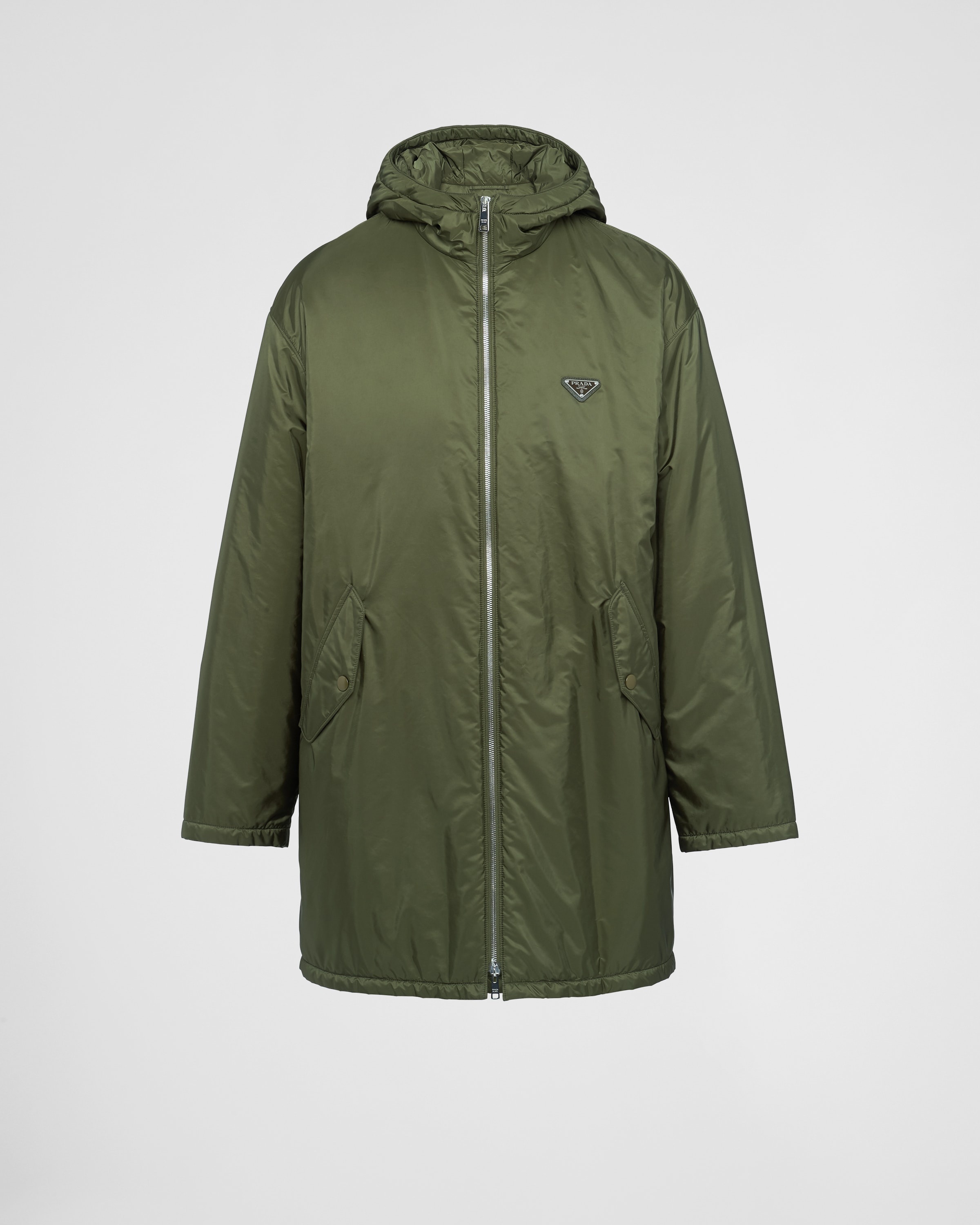 Re-Nylon raincoat - 1