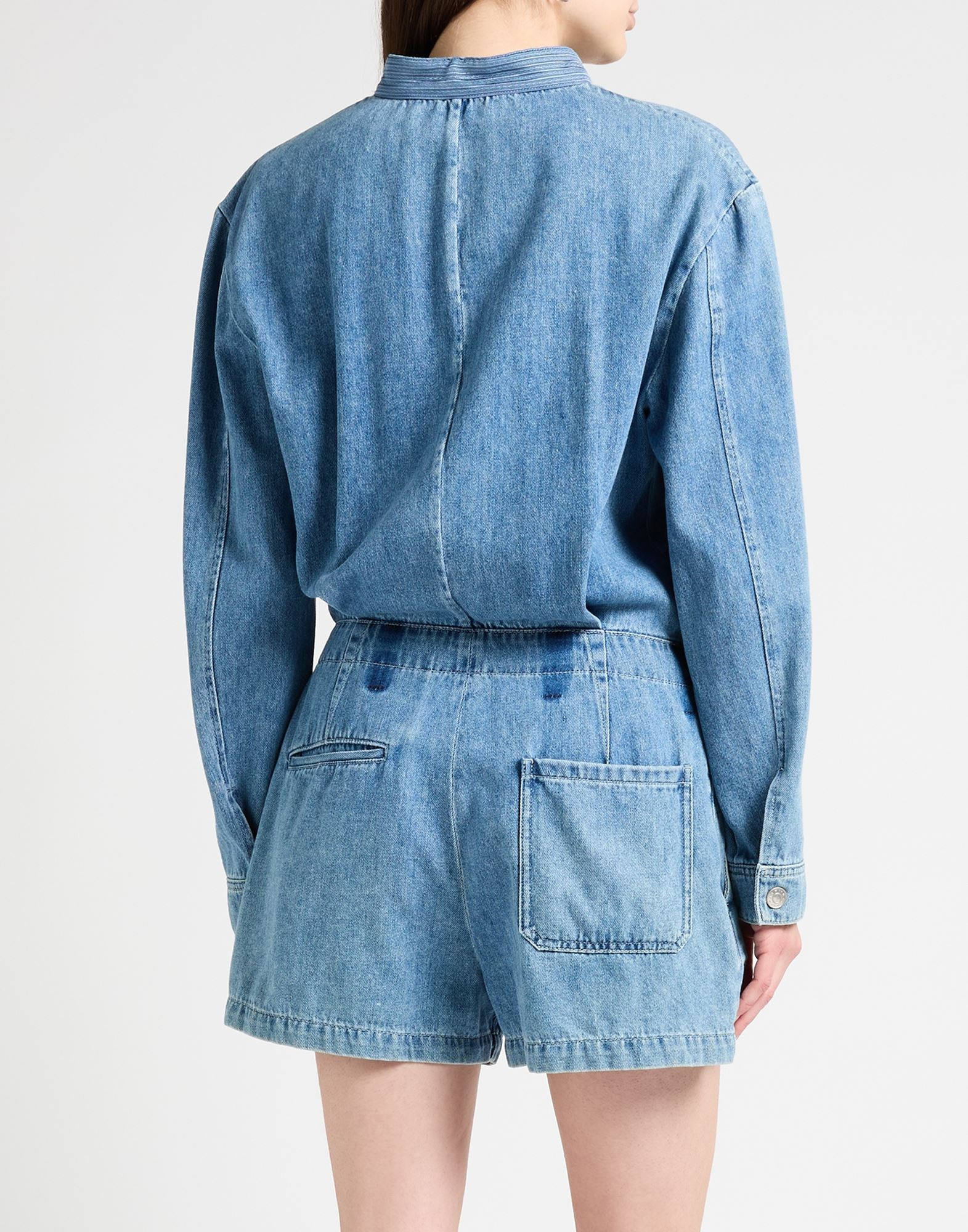 Blue Women's Denim Overall - 3