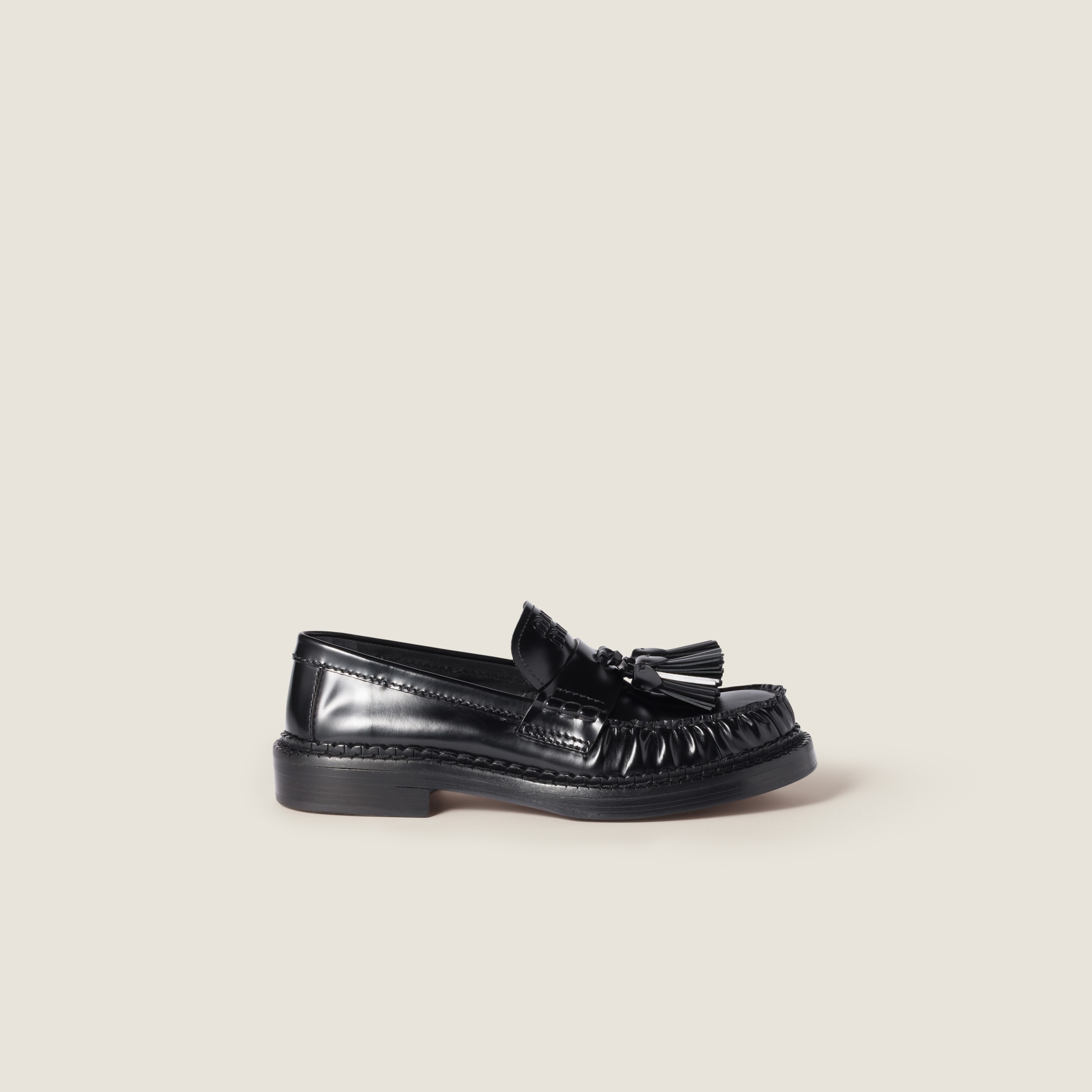 Tassel loafers in polished leather - 2