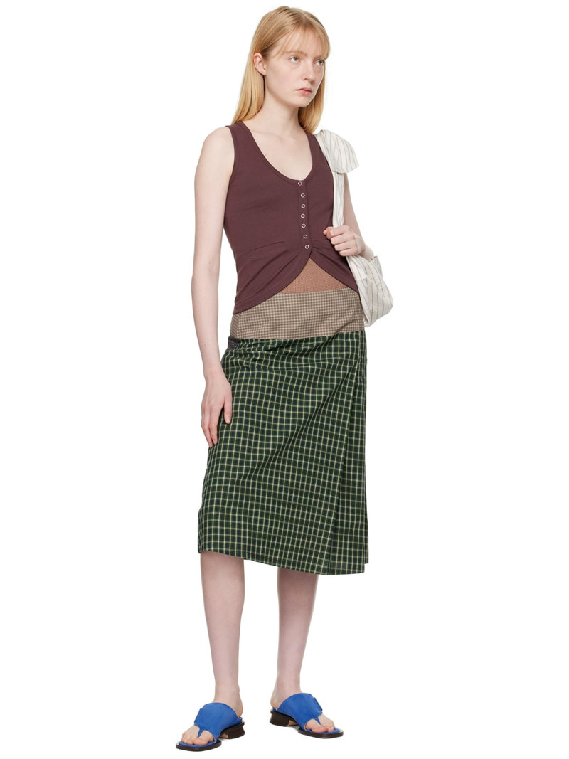 gimaguas Brown Maelynn Tank Top outlook