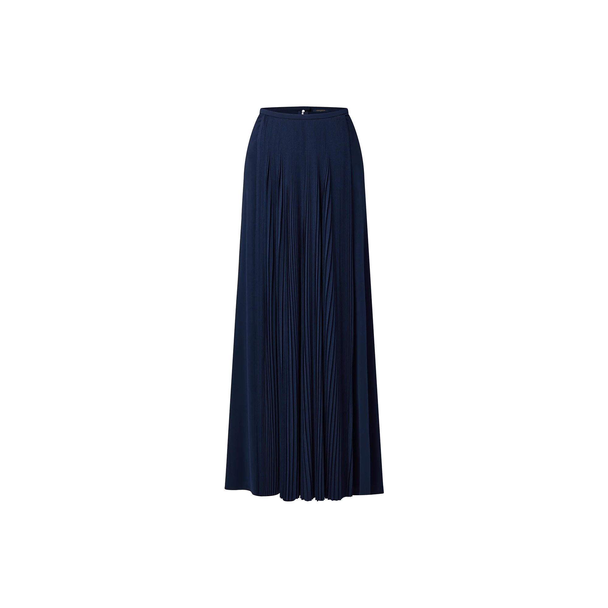 Pleated Accent Maxi Skirt - 1