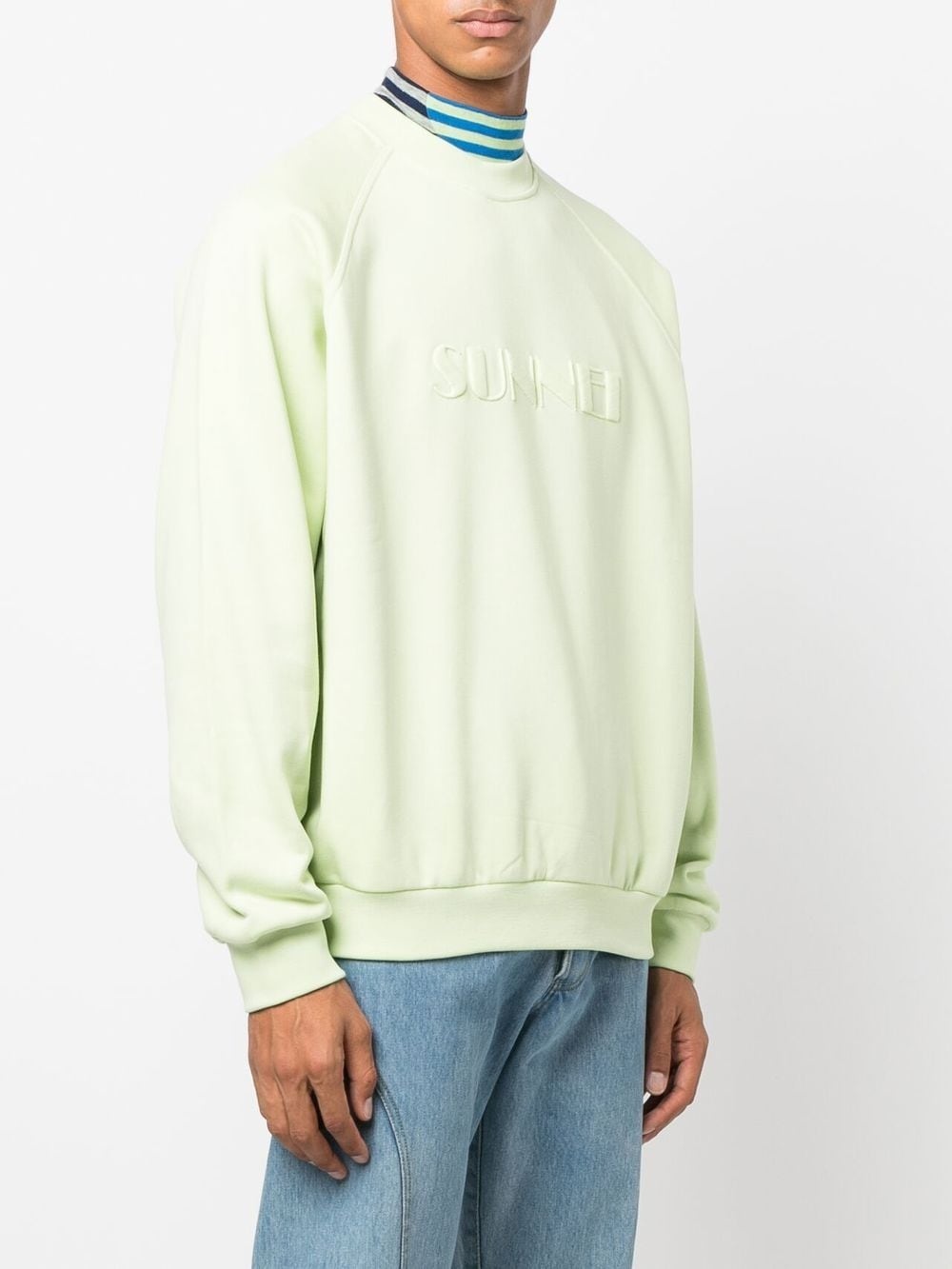 EMBROIDERED-LOGO DETAIL SWEATSHIRT - 2