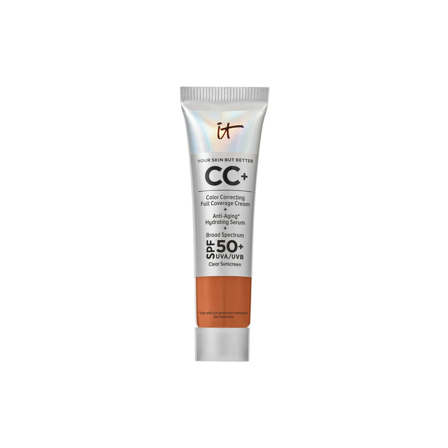 CC+ Cream Full-Coverage Foundation with SPF 50+ Travel Size - 1