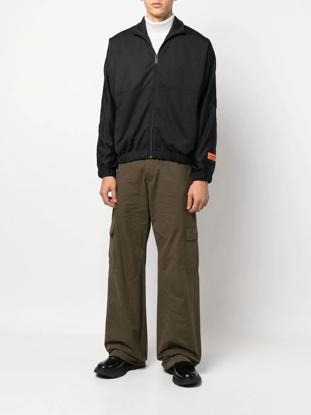 logo-patch tracktop - 2