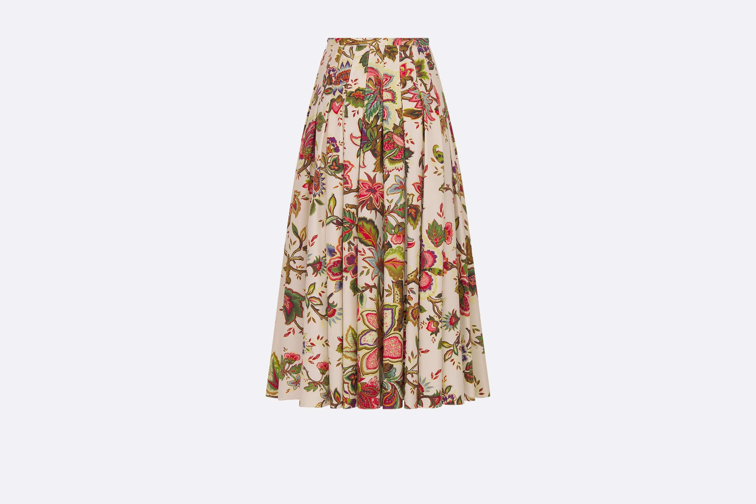 Mid-Length Pleated Skirt - 2