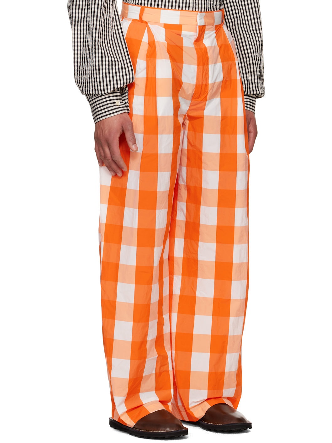 Orange Sun Trousers - 2