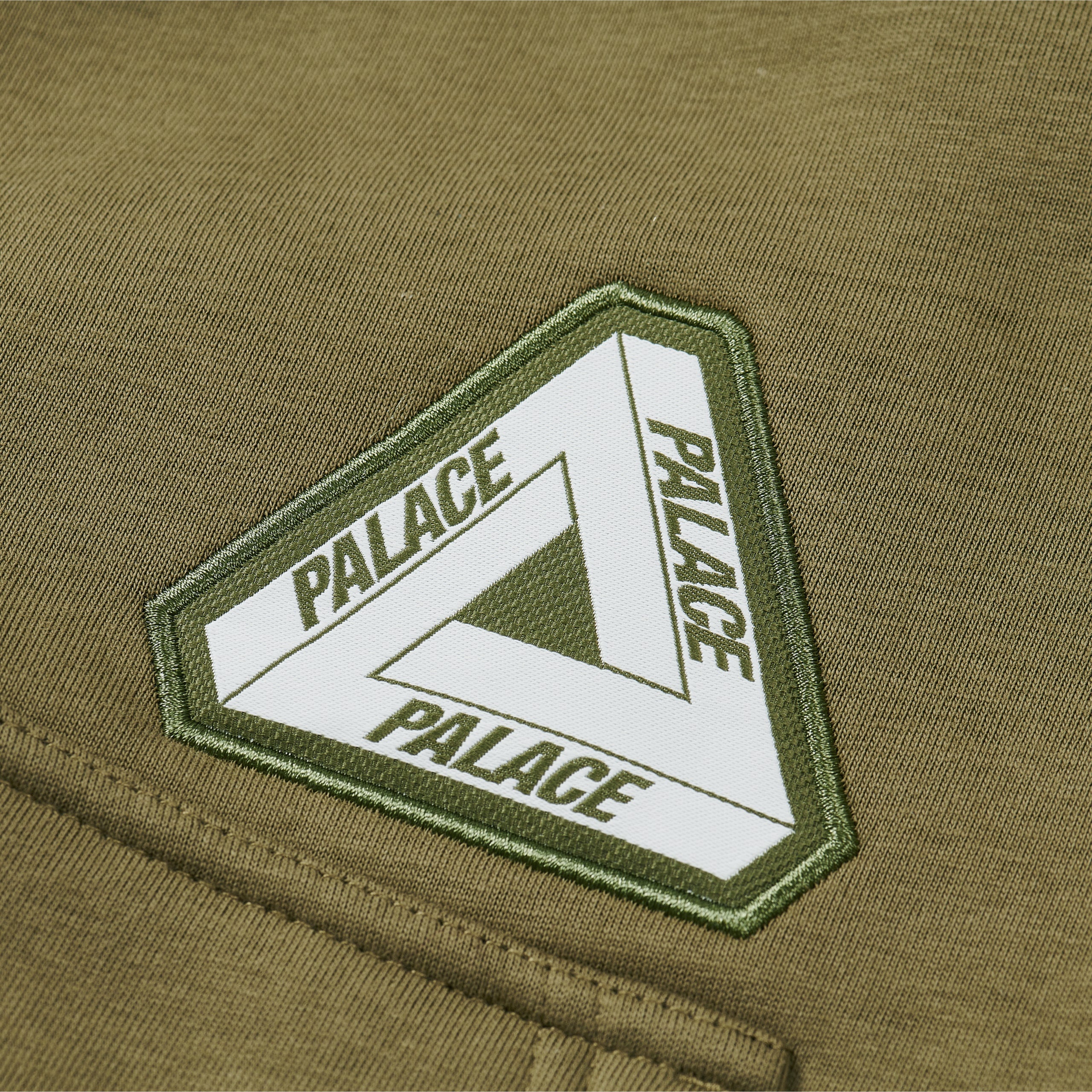 PALACE THERMAL BONDED CAP HOOD OLIVE - sa4im01g24ji | REVERSIBLE
