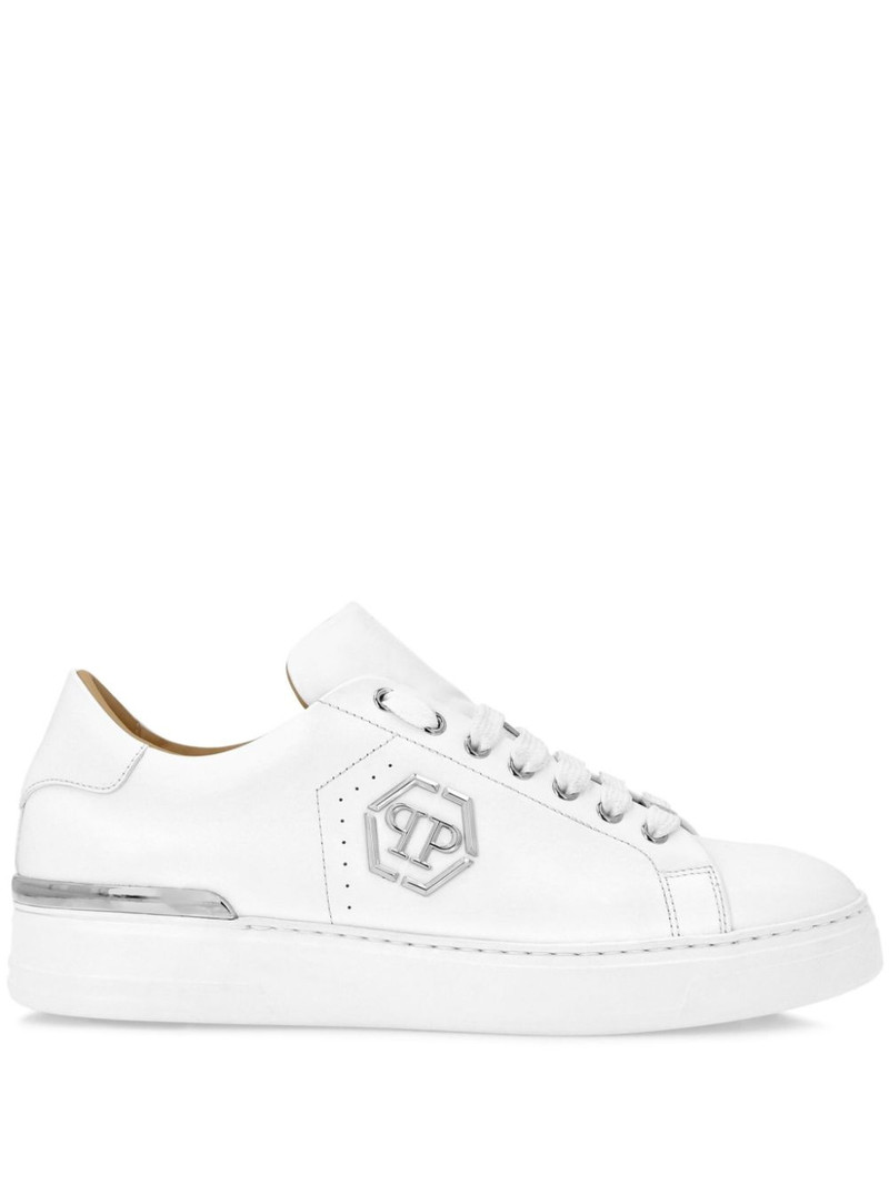 logo-plaque sneakers 1