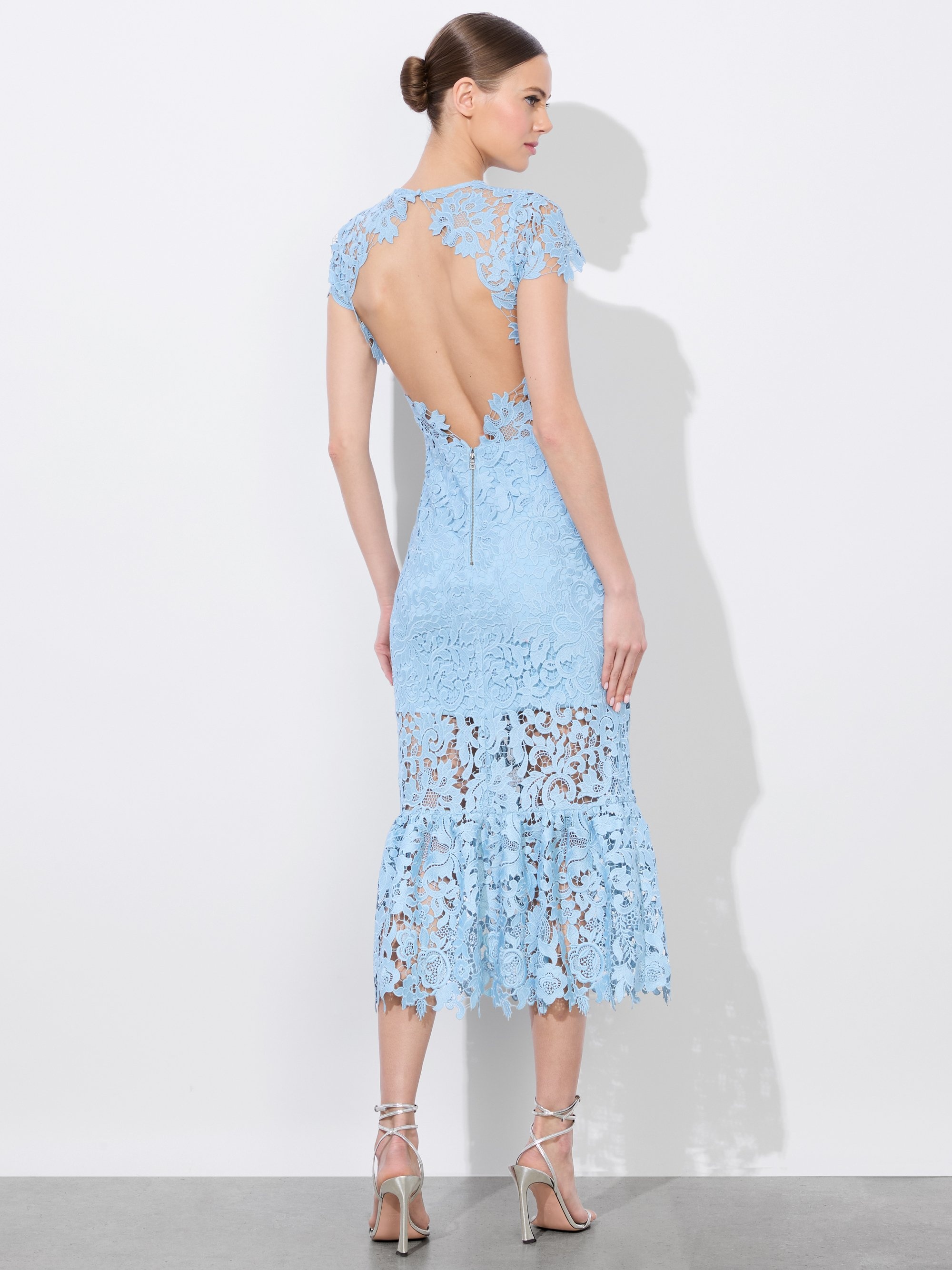 CLOVER OPEN BACK DRESS - 5