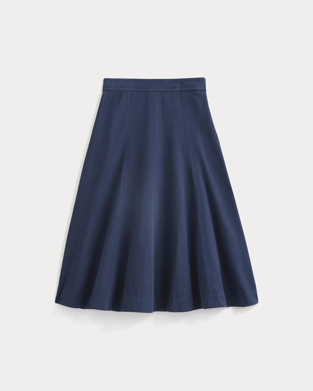 SEAMED MIDI SKIRT - 1
