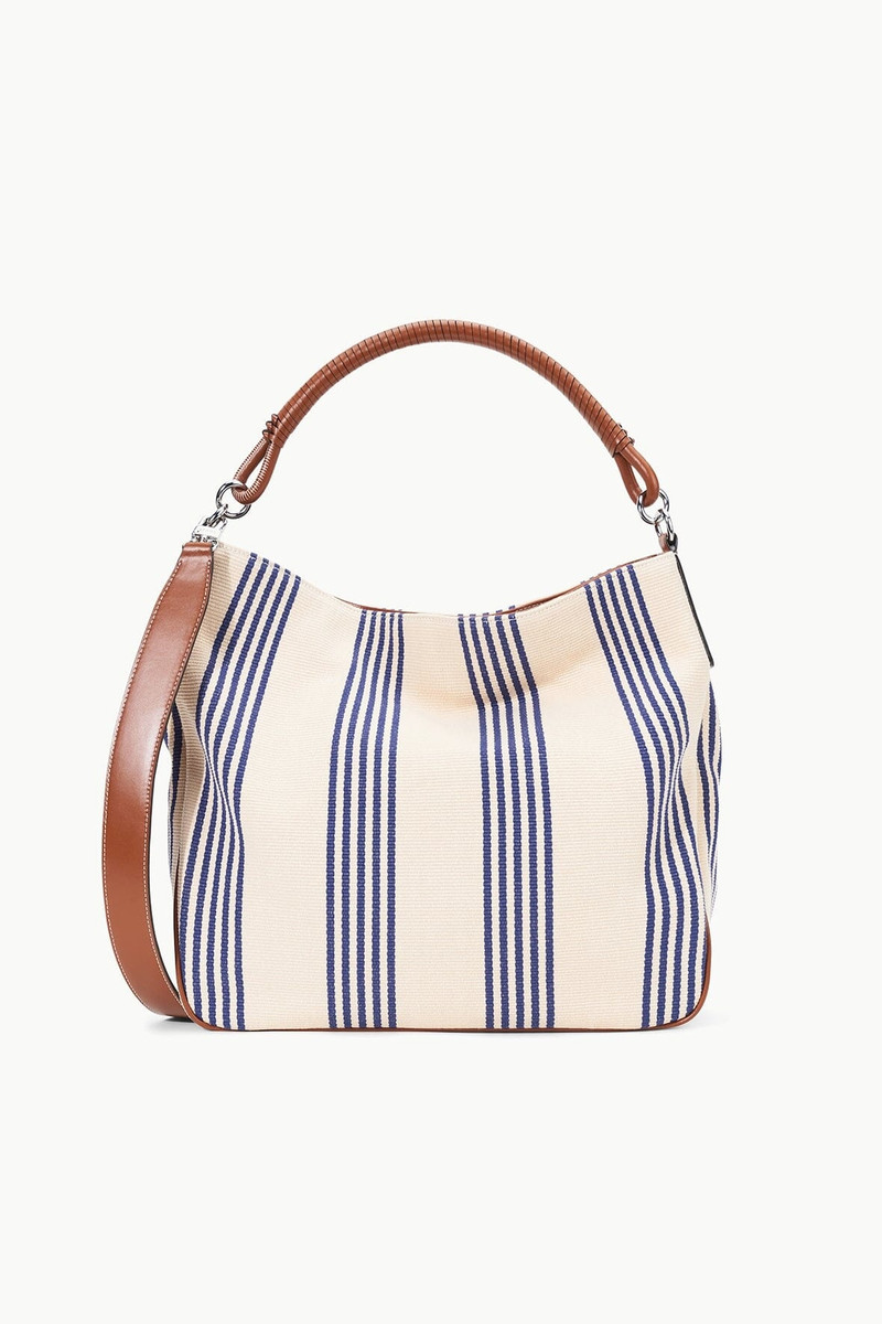 STAUD PERRY HOBO MARINE BAYADERE STRIPE 1