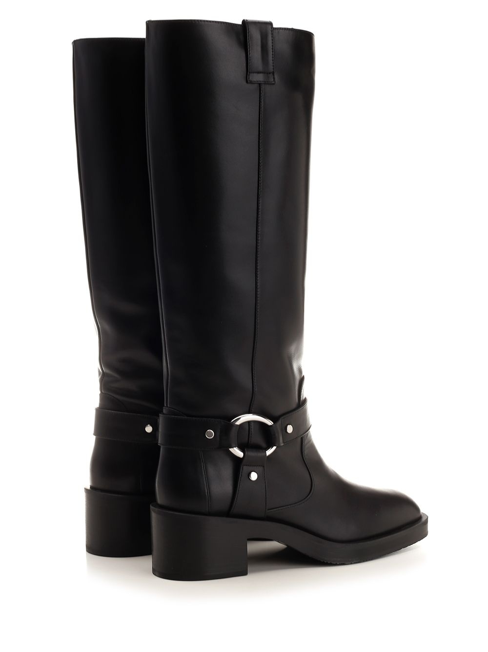 Biker Jax Knee-High Boots Black - 3