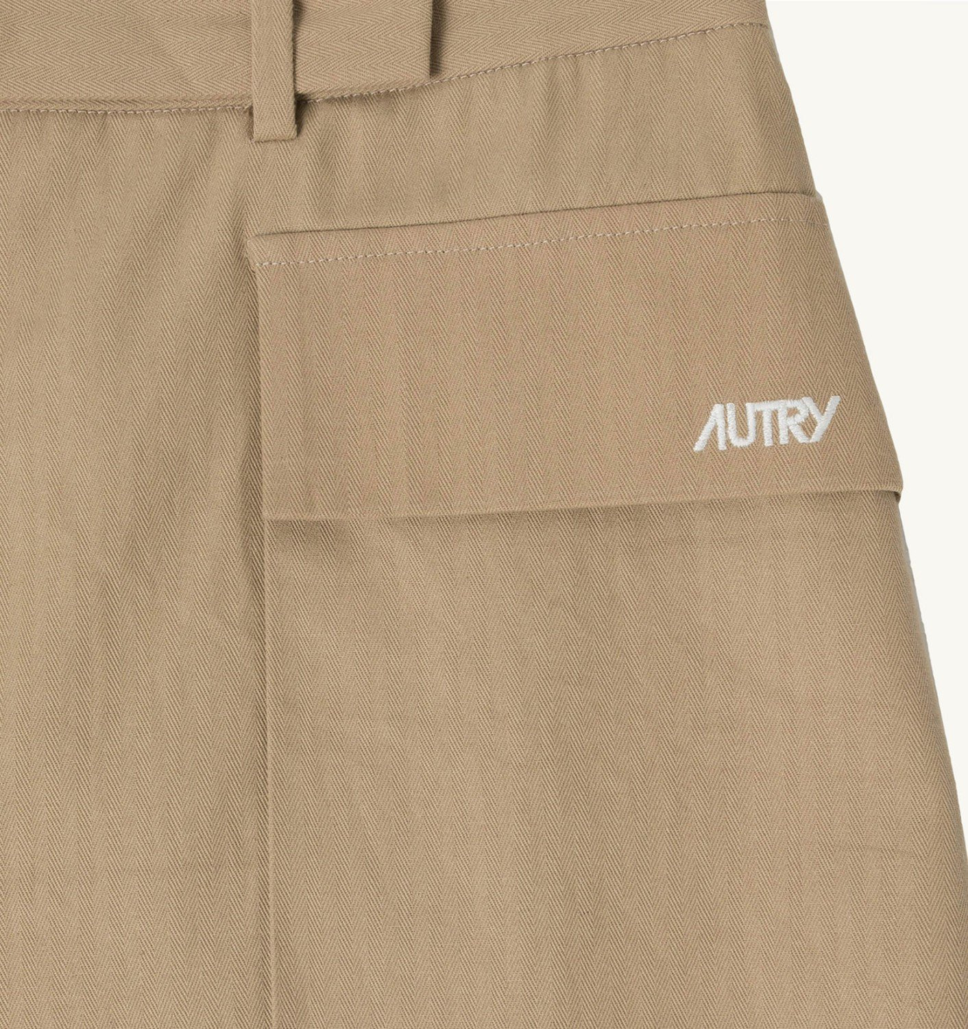 HERRINGBONE MID SKIRT WOMAN - 5