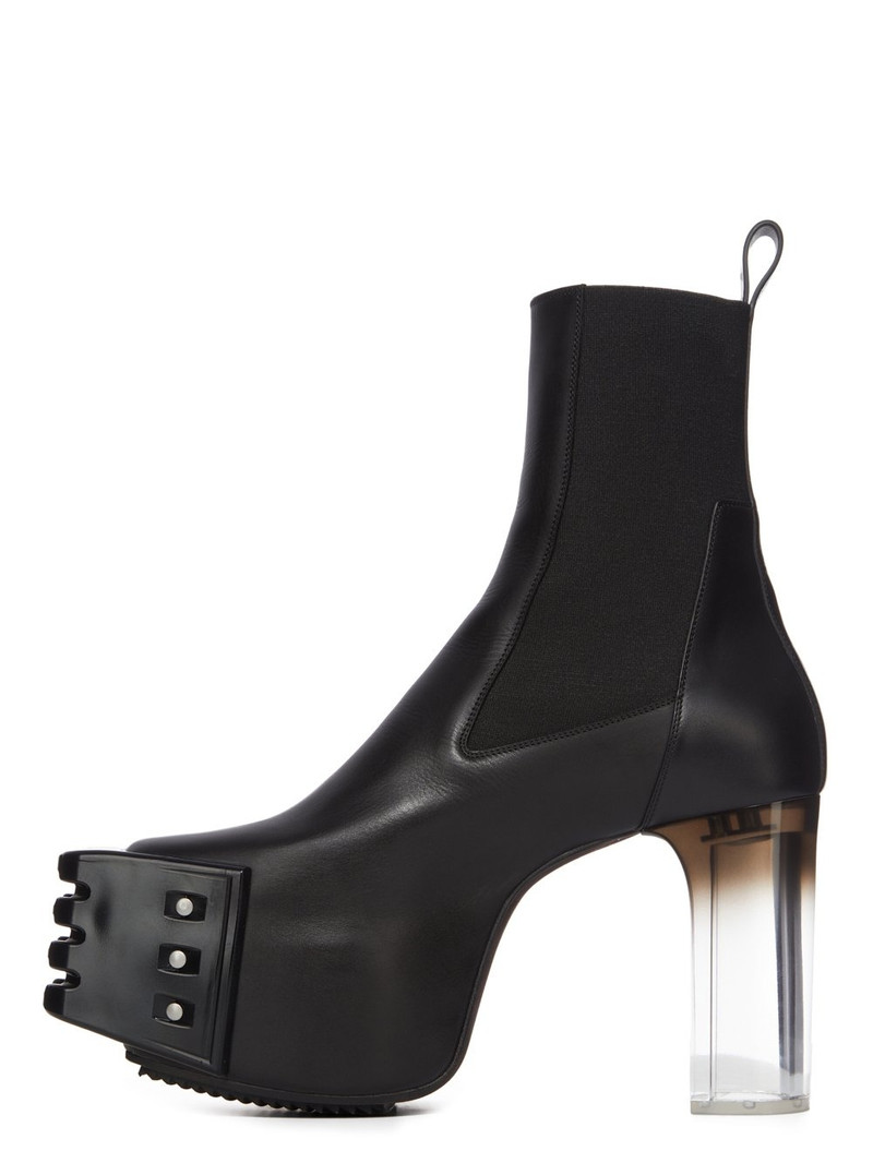 Black Grilled Boots 3