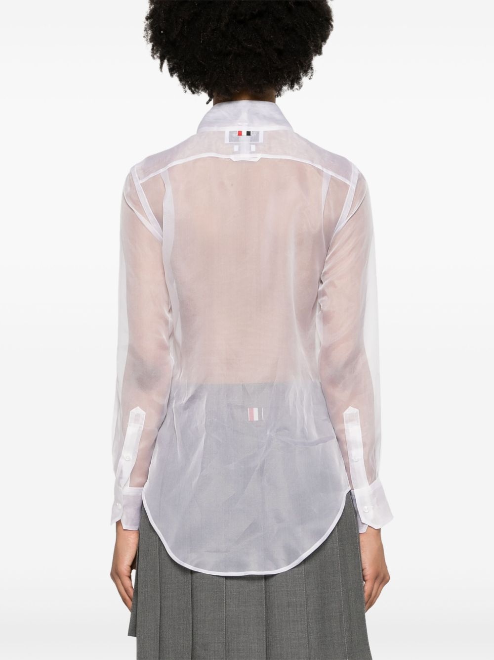 organza silk shirt - 4