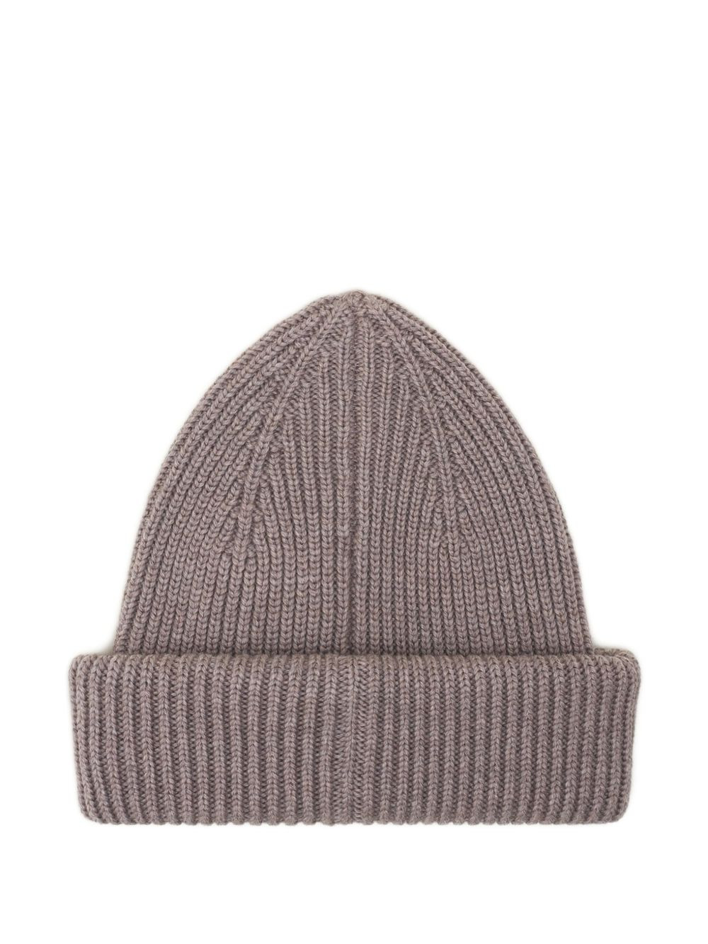 ribbed wool beanie - 2