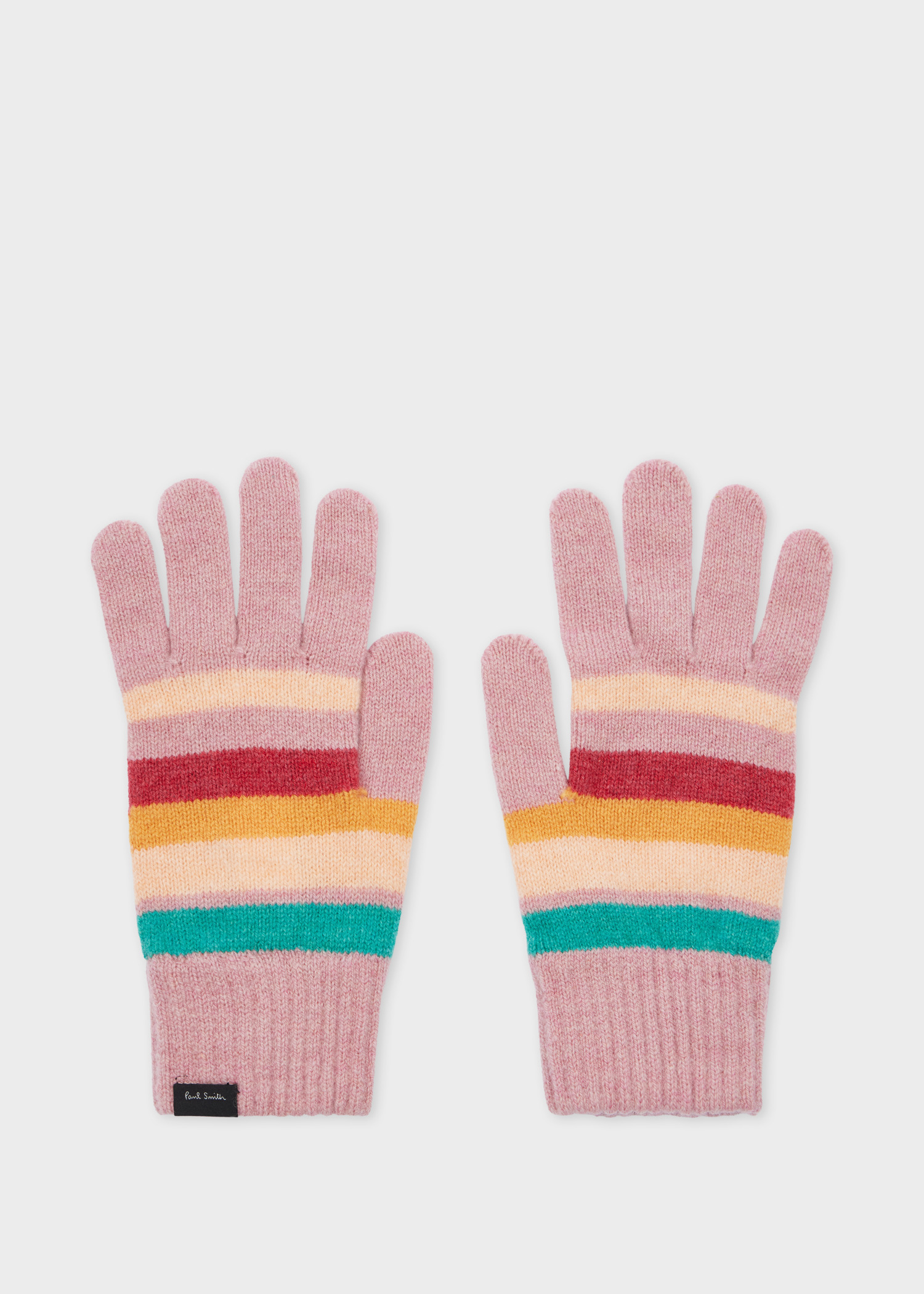 Women's 'Swirl' Knitted Lambswool Beanie, Scarf and Gloves Set - 4