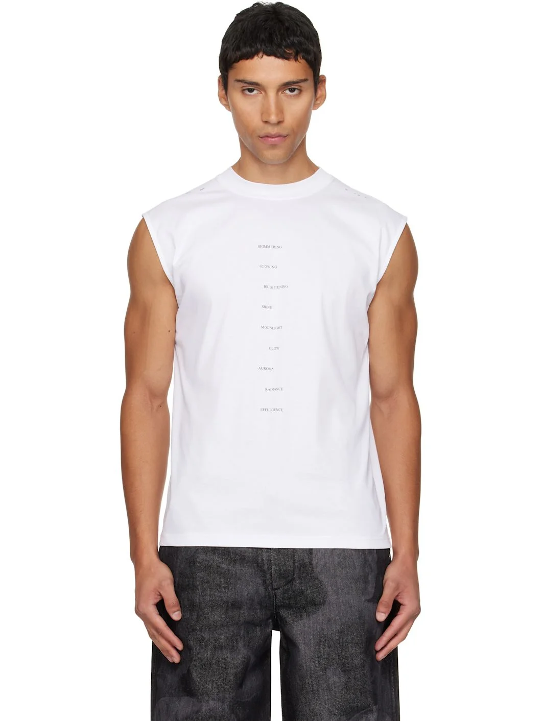 White Effulgence Tank Top - 1