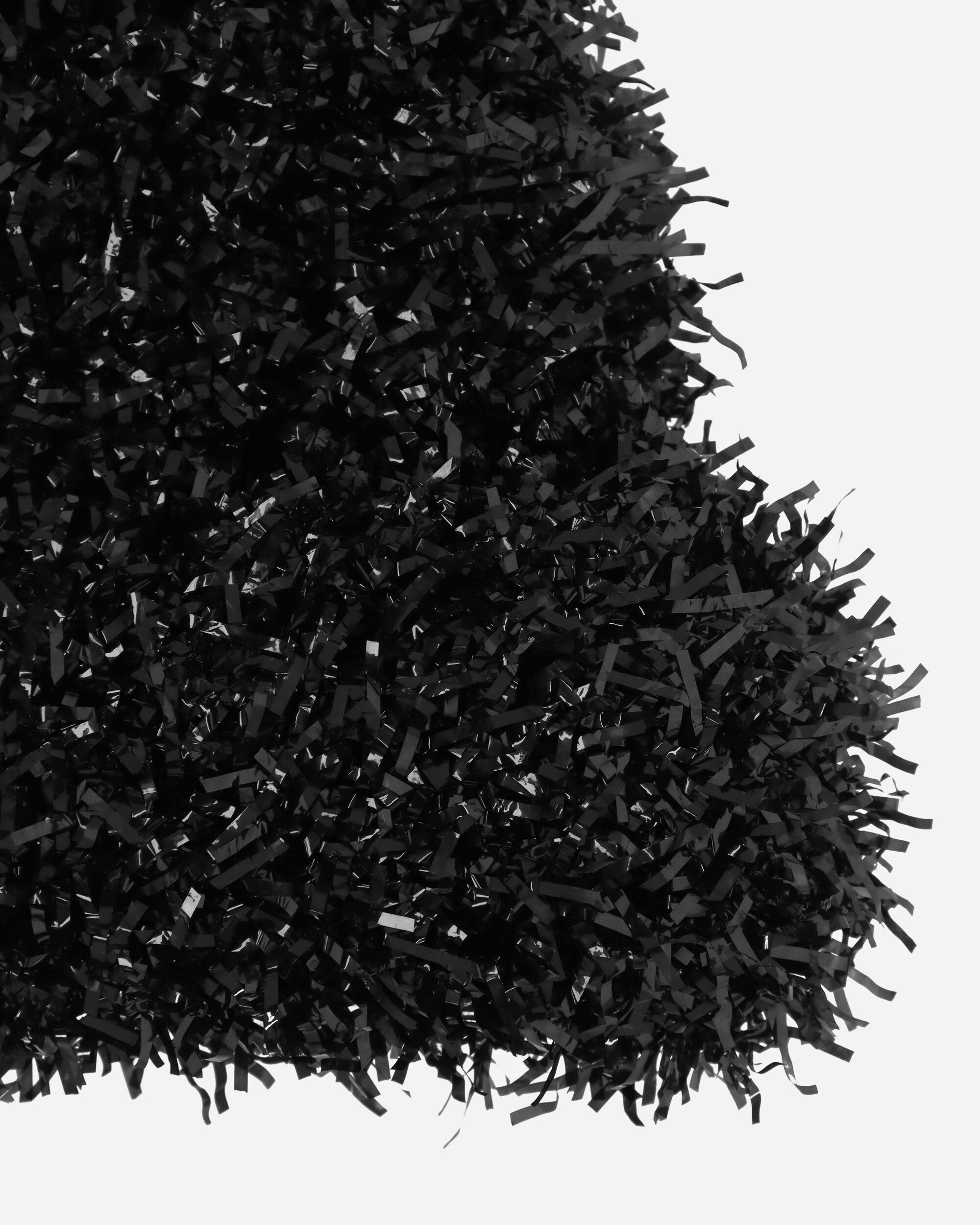 Film Fringe Knit Cap Black - 4
