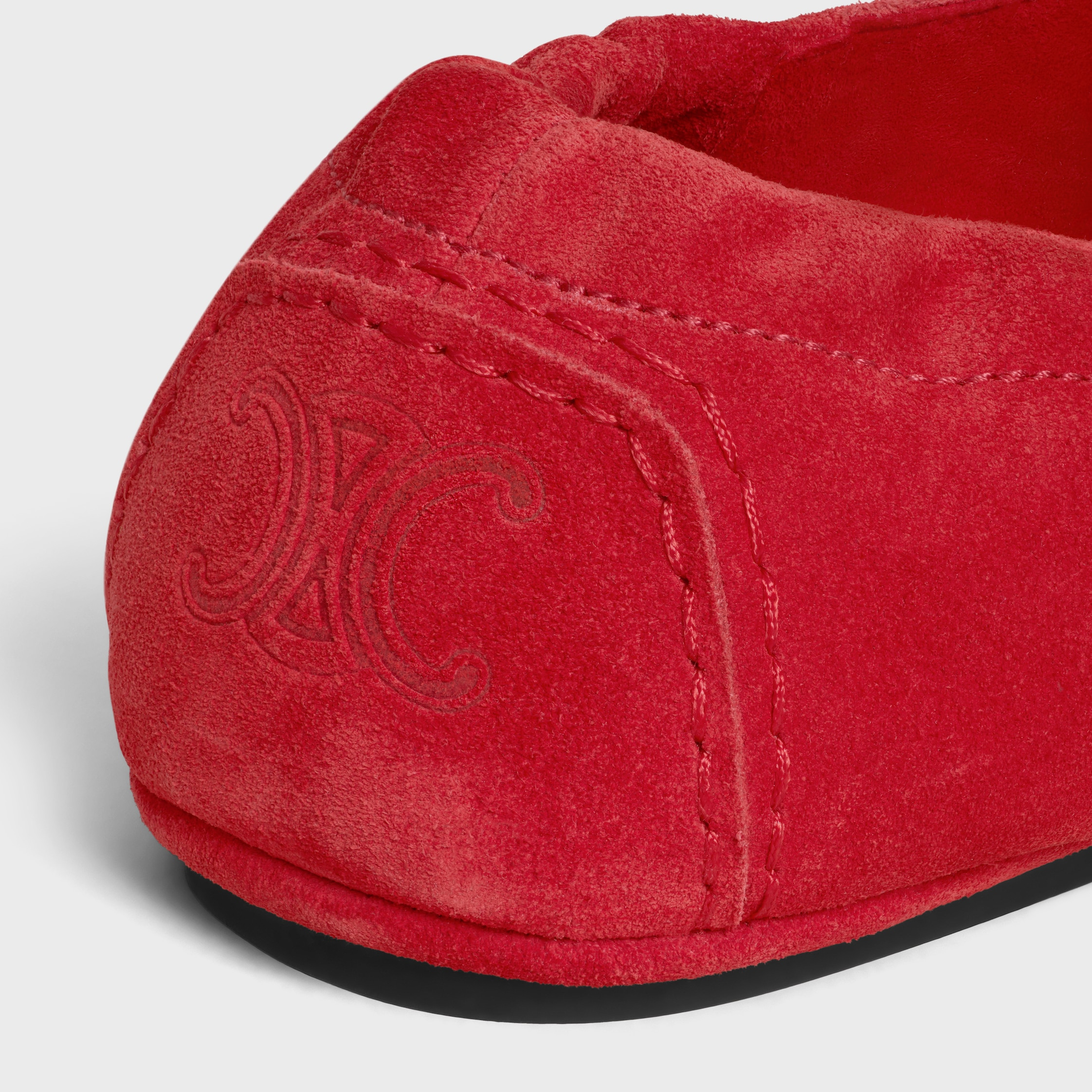 CELINE ADAM Loafer IN SUEDE CALFSKIN - 5