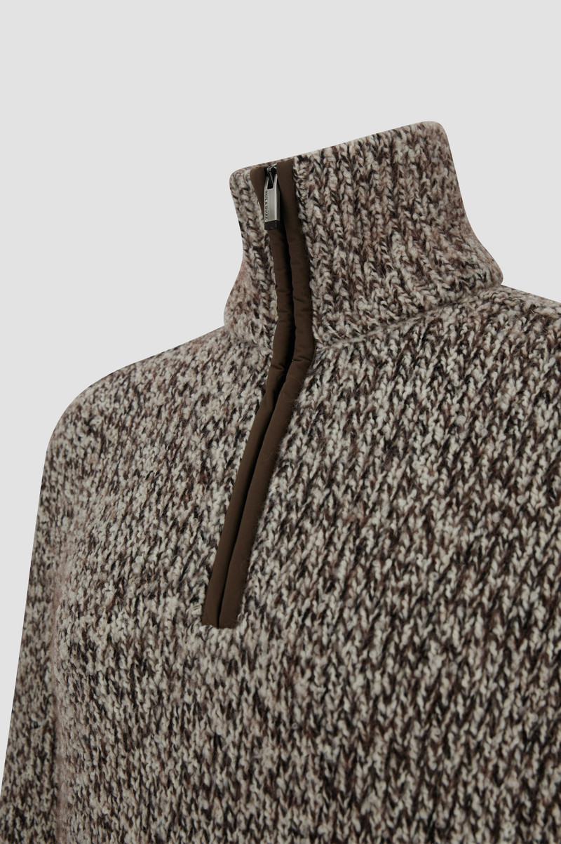 Paul & Shark HALF-ZIP SWEATER IN WOOL AND ALPACA outlook