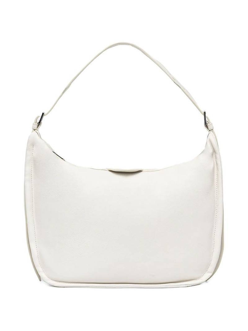 zip-fastening curved shoulder bag 1