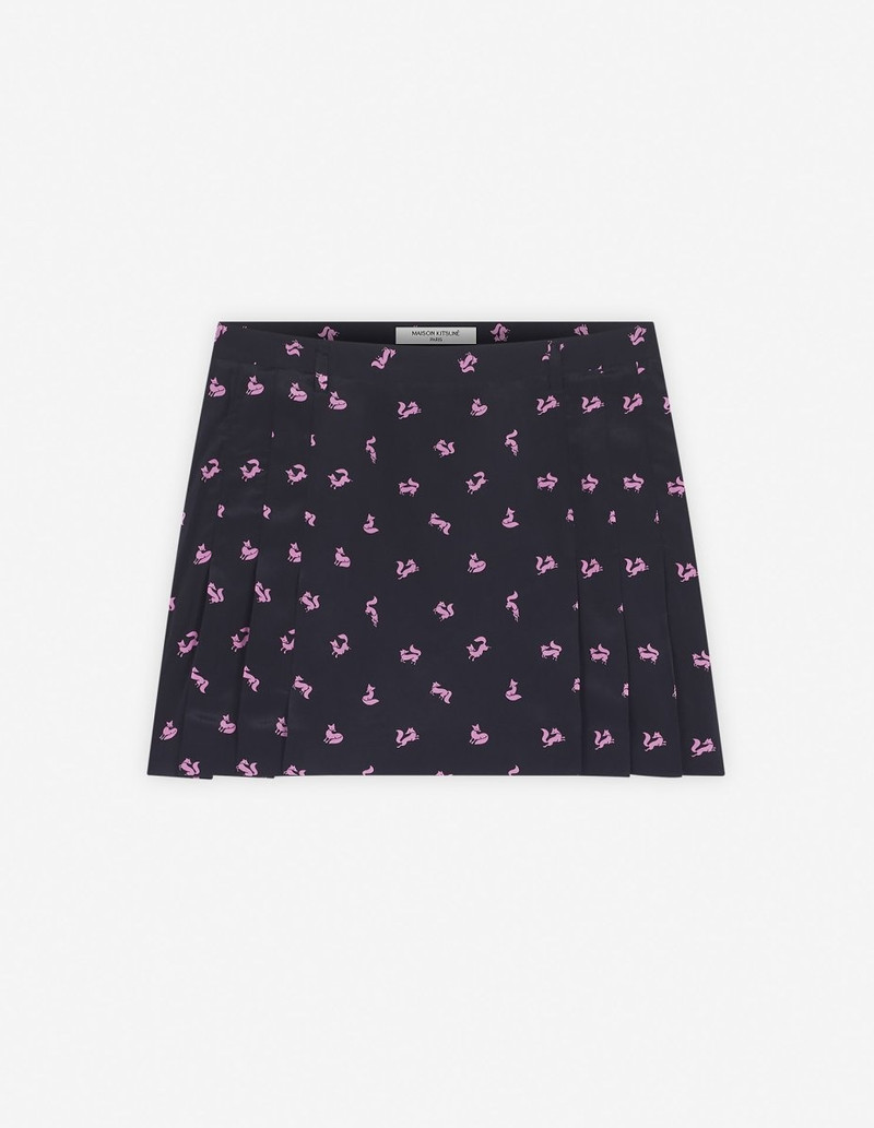 PLEATED MINI SKIRT - 1
