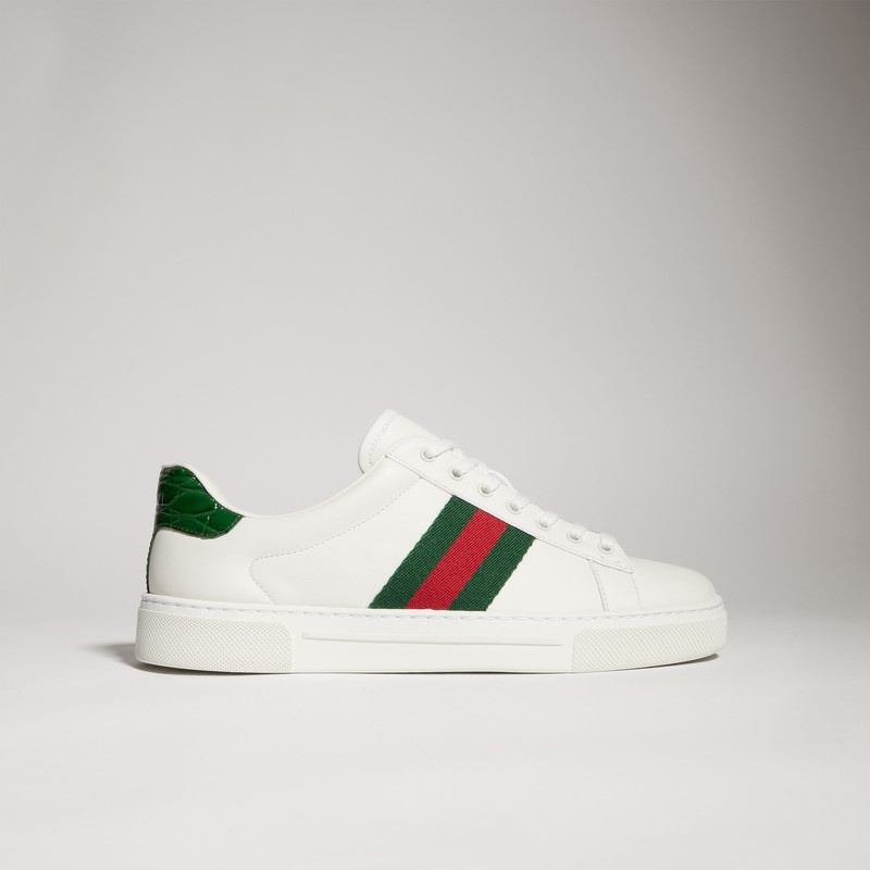 Women's Gucci Ace sneaker with Web - 1