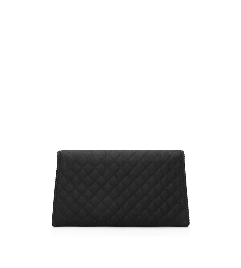 QUILTED SATIN NOBILE CLUTCH 3