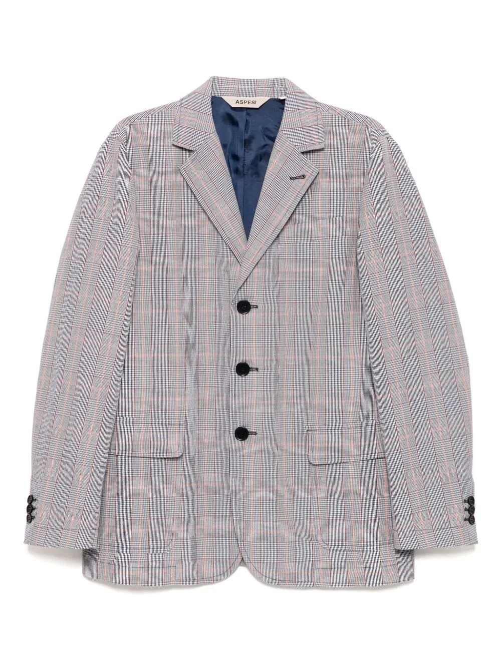 Glen-plaid blazer - 1