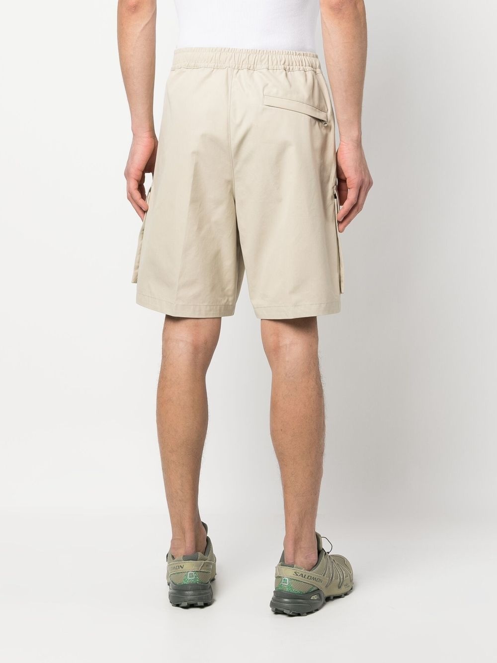 cotton cargo shorts - 4