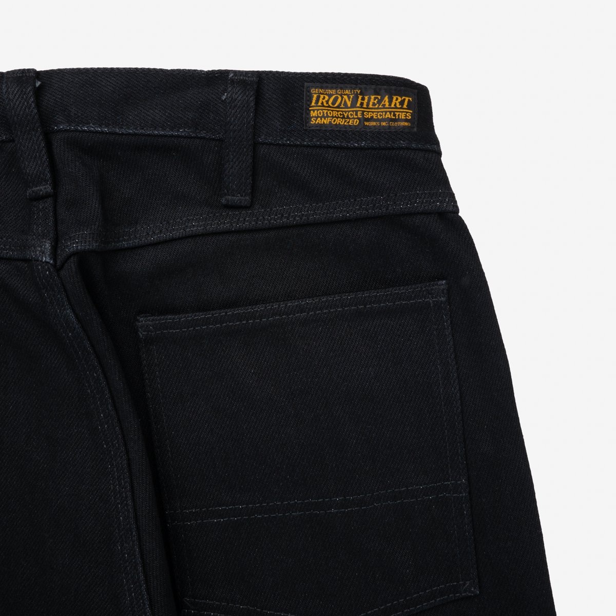 IH-829-BLK 21oz Serge Work Pants - Black - 6